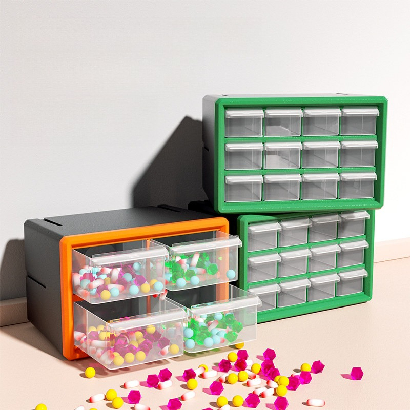Furniture Hardware Types - Drawer-Type Tool Box |Stackable Plastic Organizer