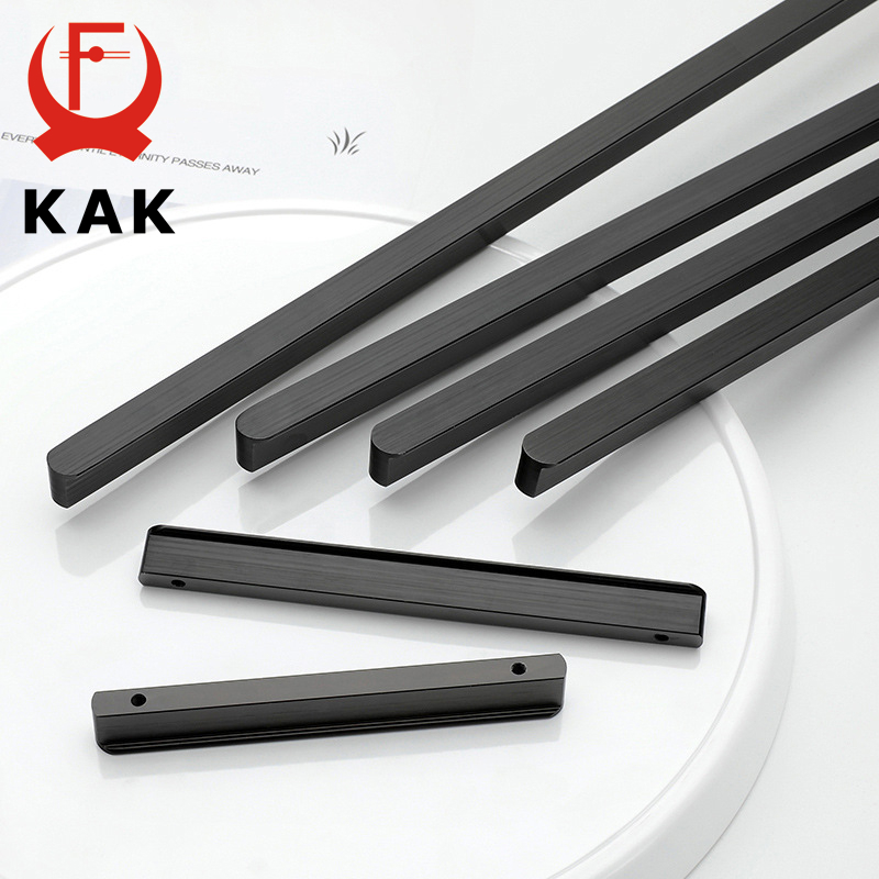 KAK American Style Black Cabin - Furniture Hardware Black review and price
