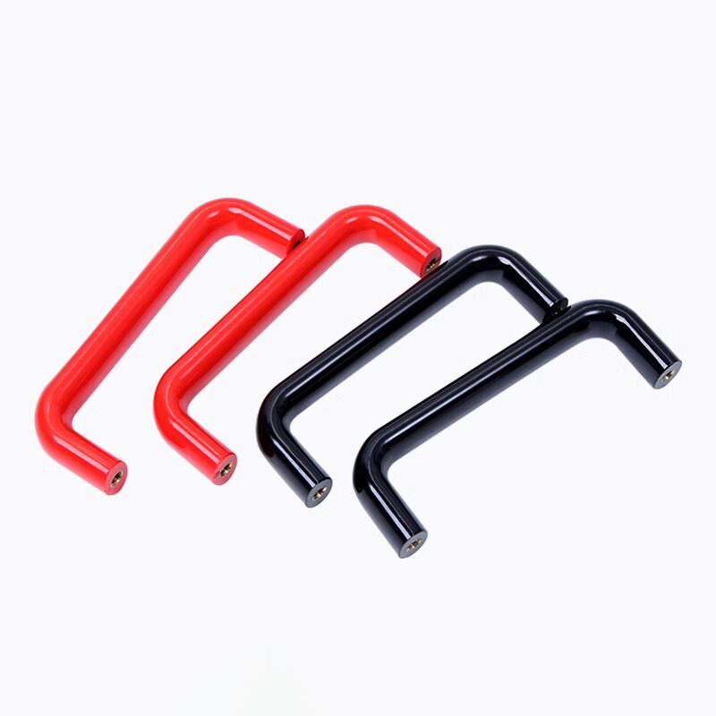 Red/Black Oval Bakelite Handle - Furniture Hardware Black review and price