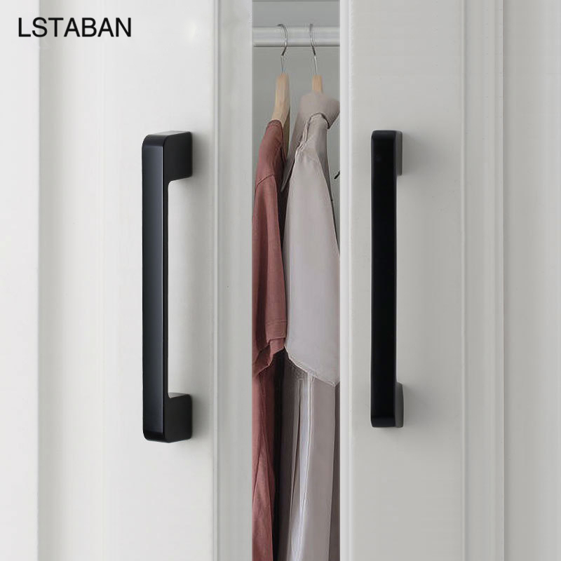 Solid Modern Simple Furniture  - Furniture Hardware Black review and price