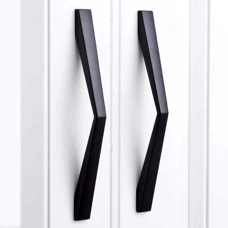 Matte Black Kitchen Cabinet Ha - Furniture Hardware Black review and price