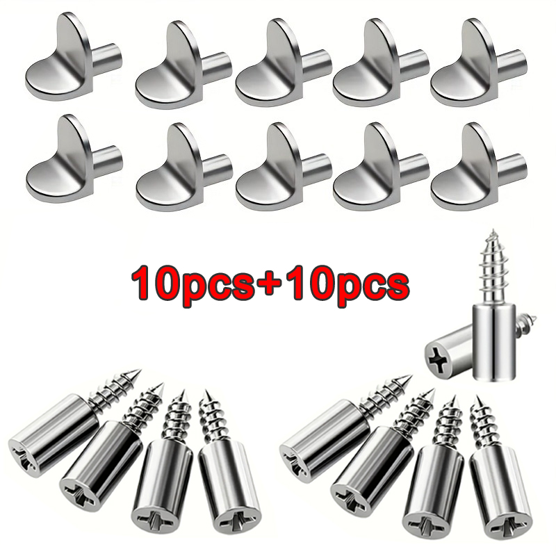 Metal Shelf Support Pegs, 2 St - Furniture Hardware Types review and price