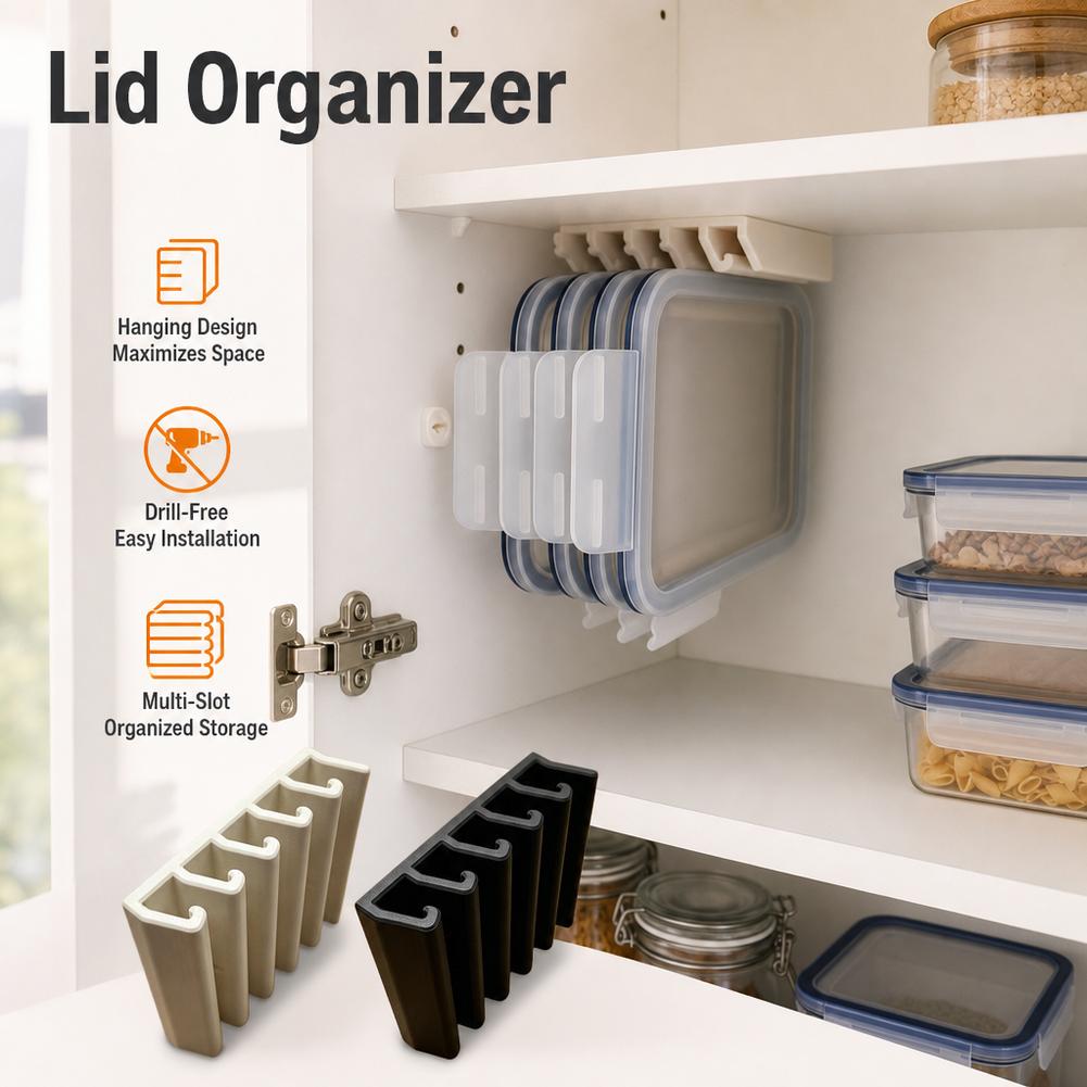 Kitchen Food Container Lid Hol - Shelf Bracket Pair review and price