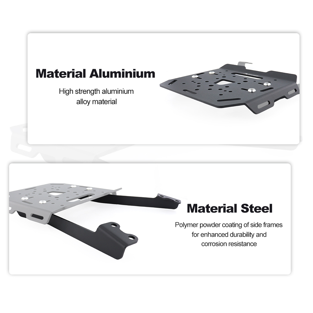 Motorcycle Rear Luggage Rack C - Shelf Bracket Pair review and price