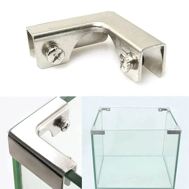 4Pcs L Type Glass Fixing Clip  - Furniture Hardware Types review and price