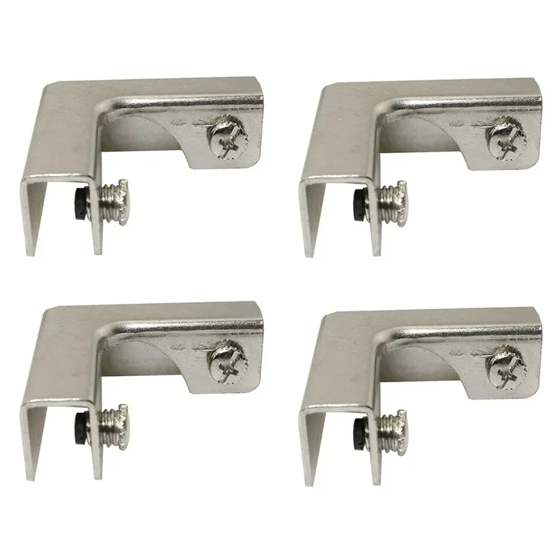 4Pcs L Type Glass Fixing Clip  - Furniture Hardware Types review and price