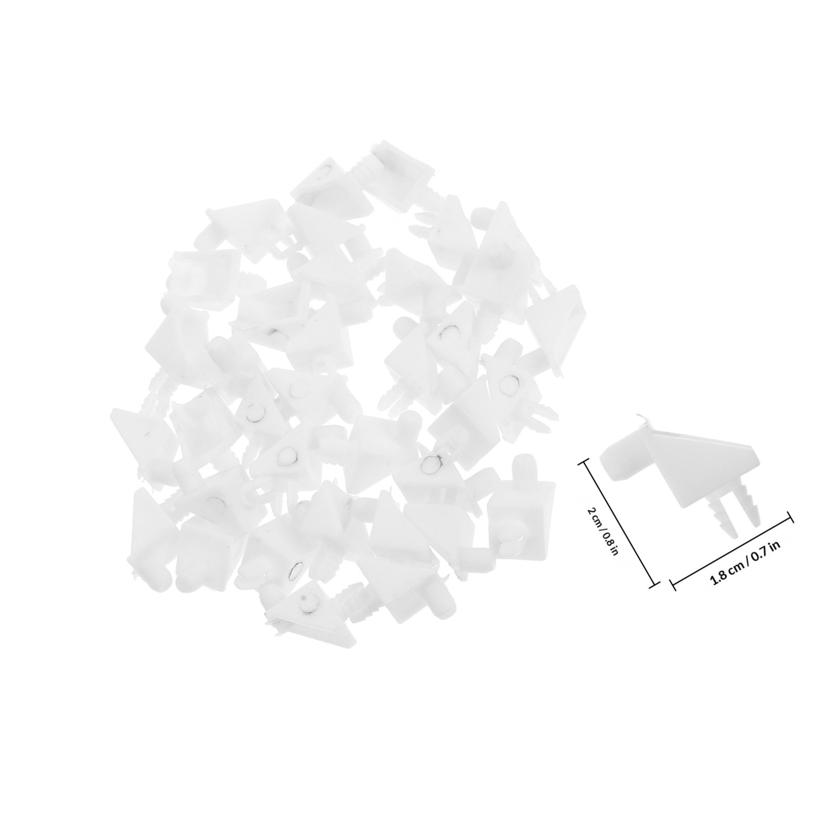 30Pcs Sturdy Right Angle Corne - Shelf Peg Support review and price