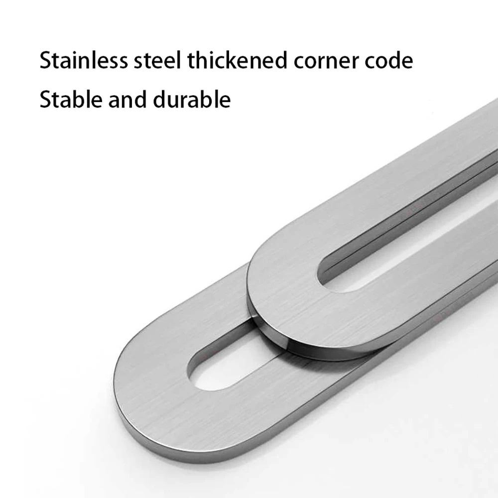 White Stainless Steel L/T Type - Furniture Hardware Types review and price