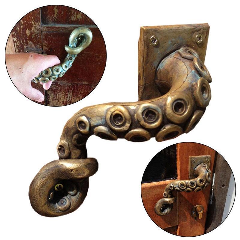 Vintage Octopus Door Knob Outd - Furniture Hardware Bolts review and price