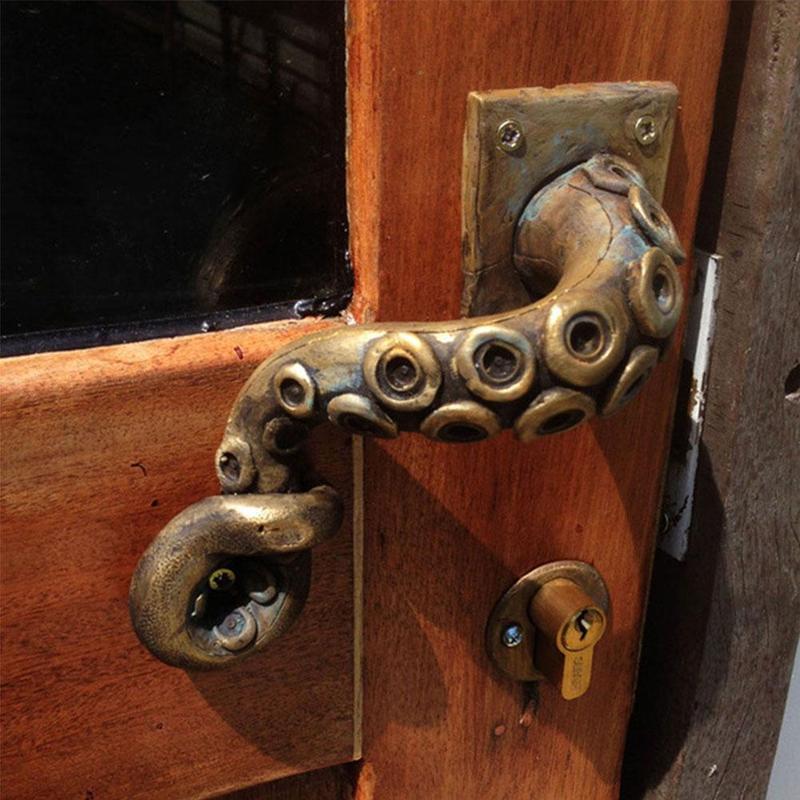 Vintage Octopus Door Knob Outd - Furniture Hardware Bolts review and price