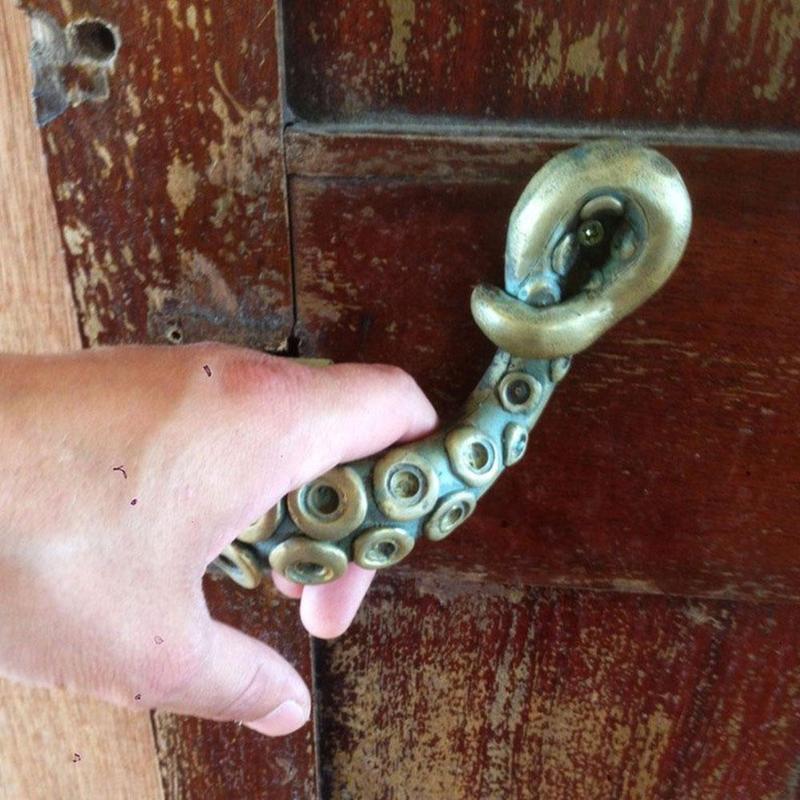 Vintage Octopus Door Knob Outd - Furniture Hardware Bolts review and price