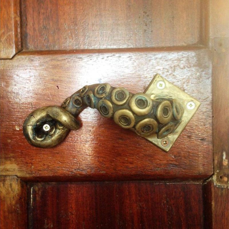 Vintage Octopus Door Knob Outd - Furniture Hardware Bolts review and price