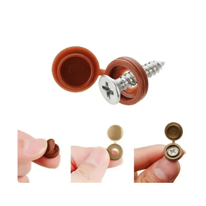 10/500pcs Screw Decorative Cap - Furniture Hardware Black review and price