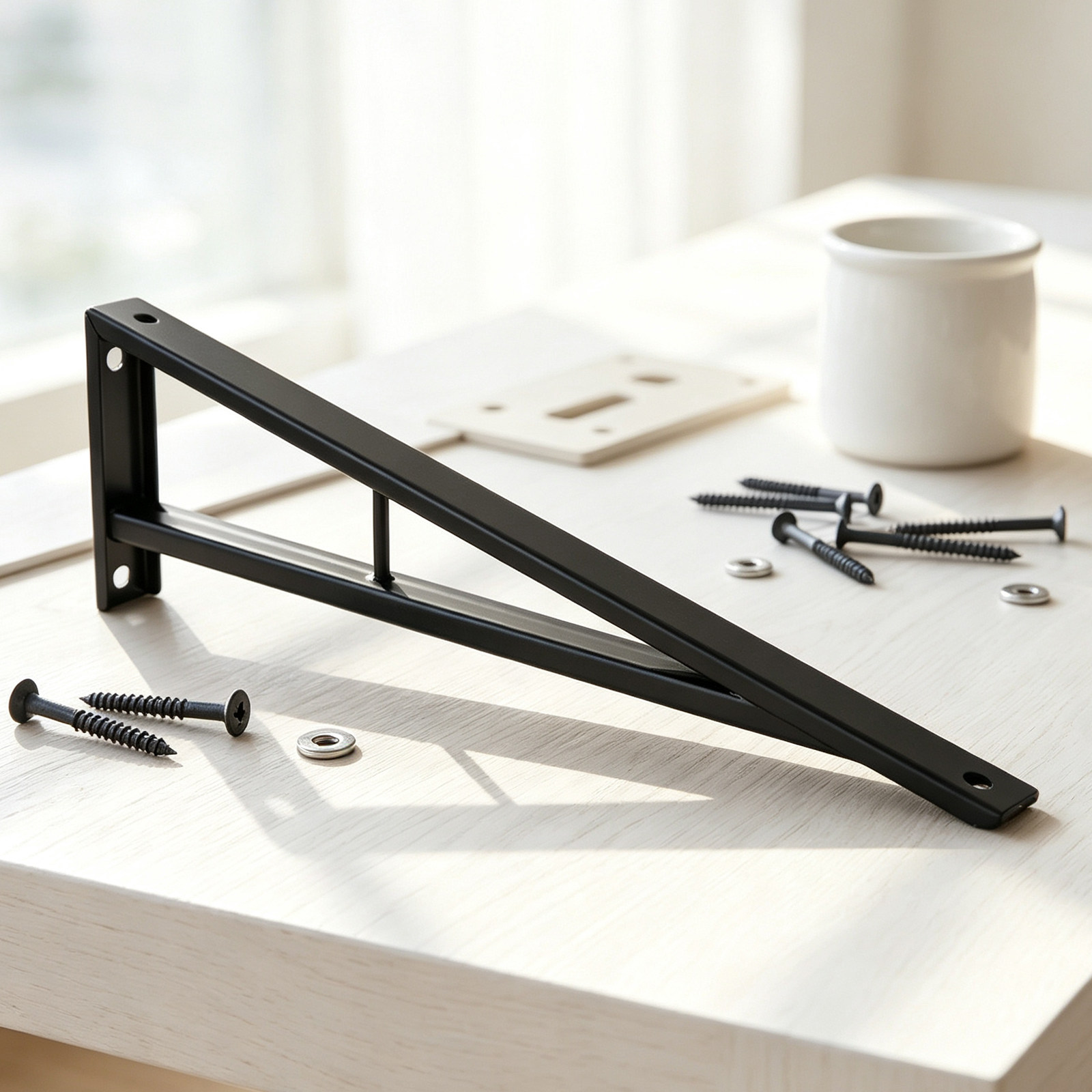 Metal Shelf Bracket L Shape Tr - Furniture Hardware Types review and price