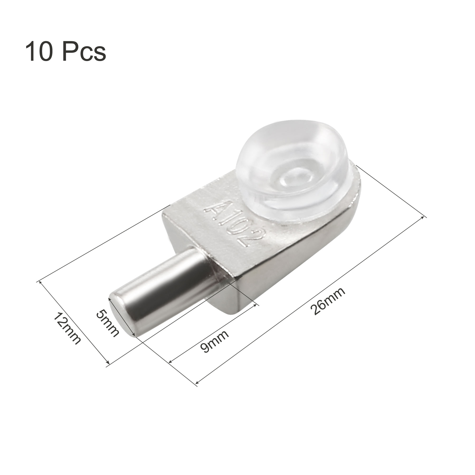 10pcs Shelf Support Pegs Zinc  - Shelf Peg Support review and price