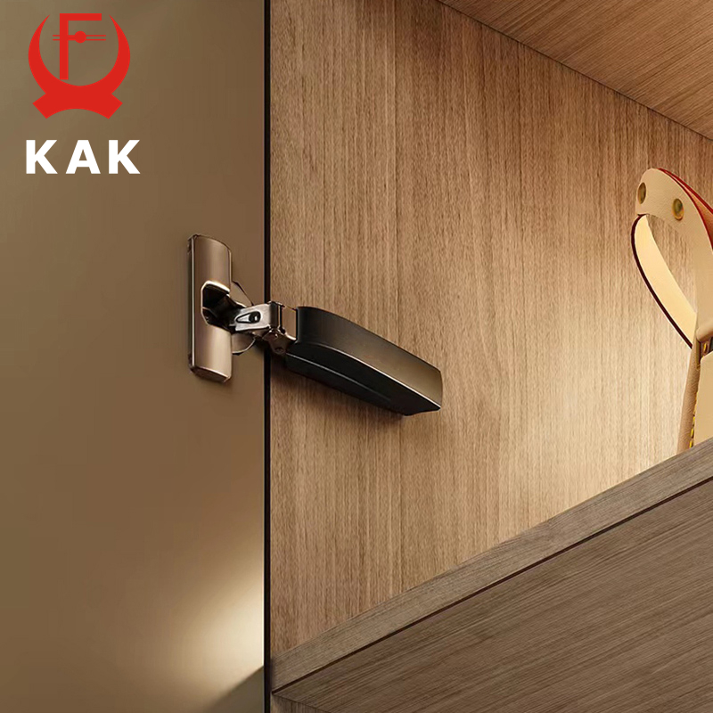 KAK 2PCS Kitchen Cabinet Hinge - Furniture Hardware Black review and price