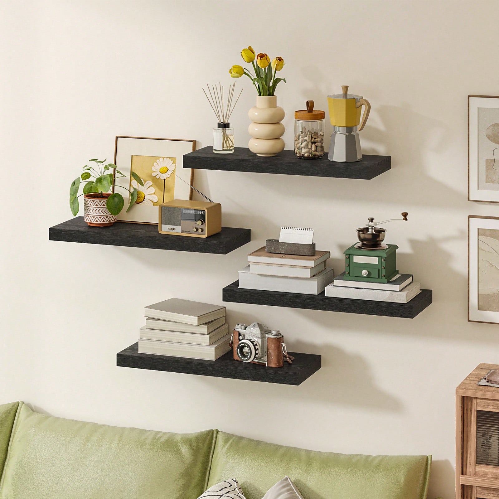 4 Pack Floating Shelves Modern - Shelf Bracket Pair review and price